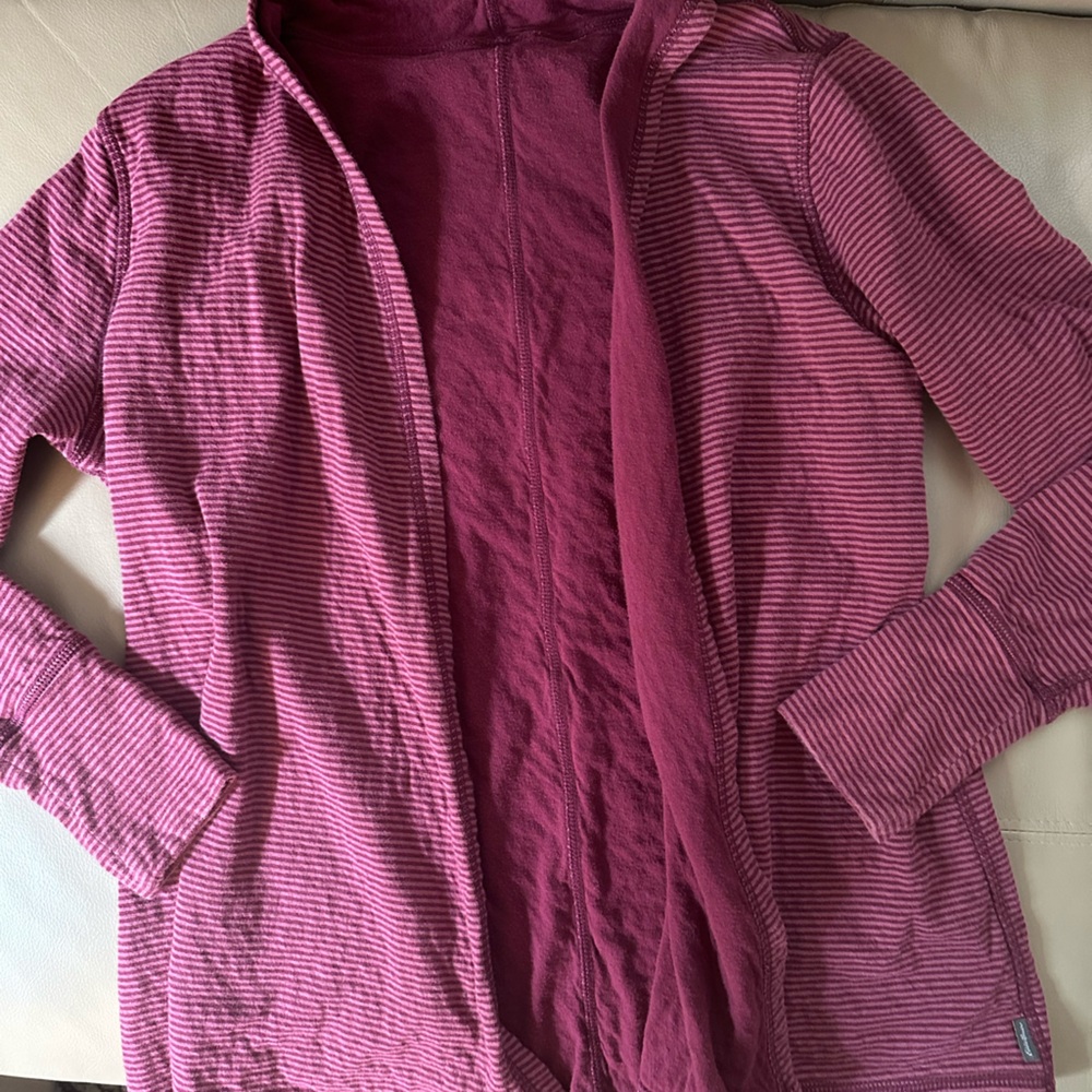Eddie Bauer striped cardigan